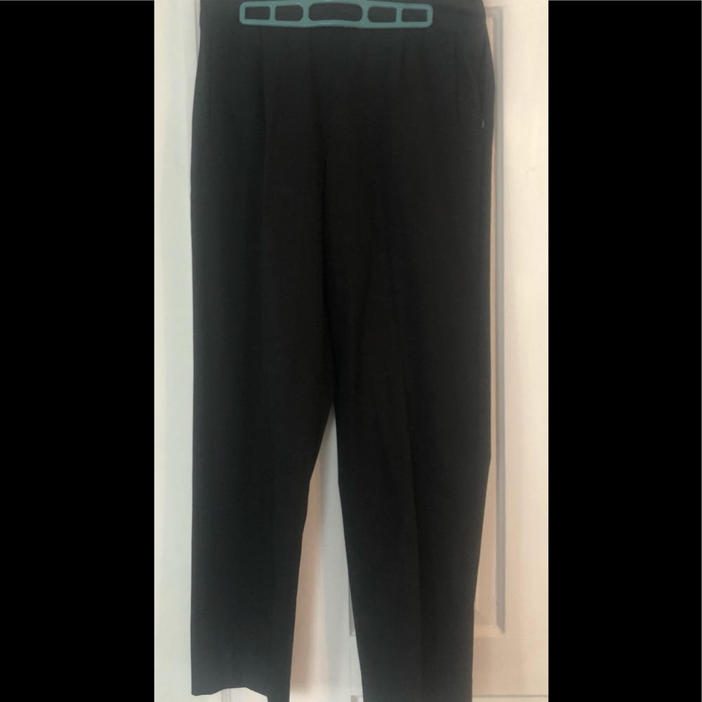 Talbots size zip black pants- size 12